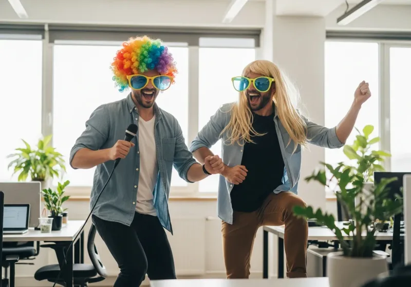 Creative team building activities